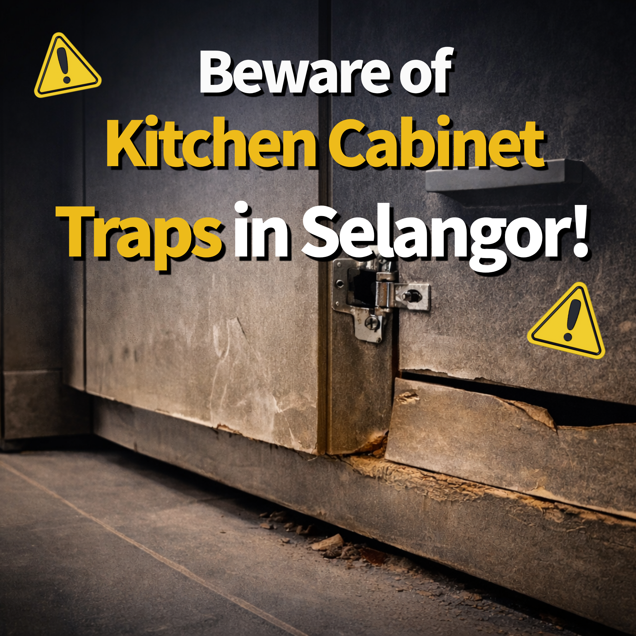 Beware of Kitchen Cabinet Traps in Selangor